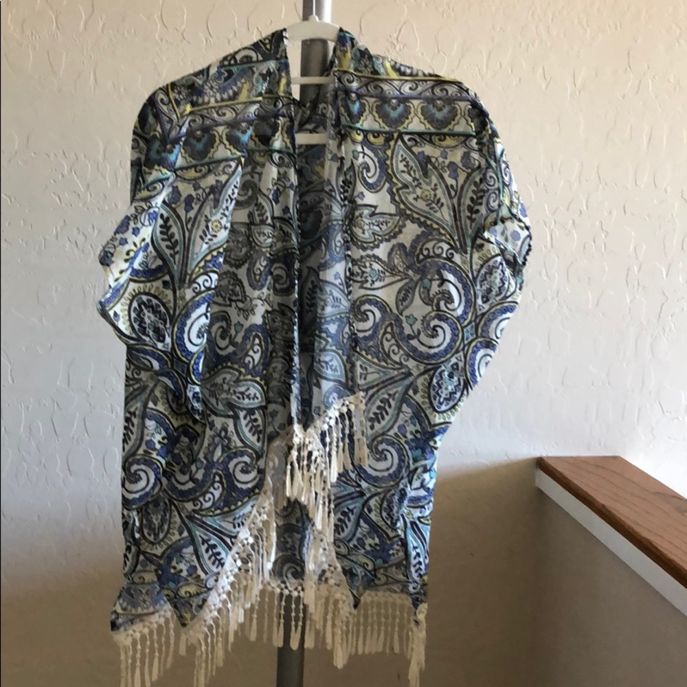 Multicolor Swimsuit coverup